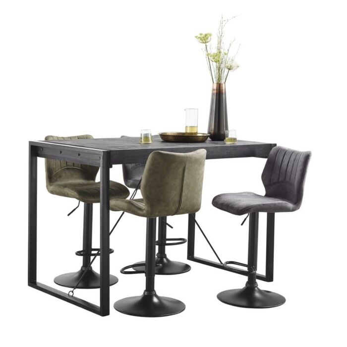 Profijt Meubel Barkruk Leyton Cognac