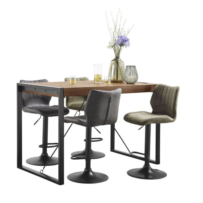 Profijt Meubel Barkruk Leyton Cognac