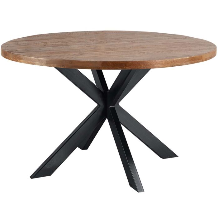 Profijt Meubel Eettafel Rond Met Spinpoot Ø135cm Indusy-Calde