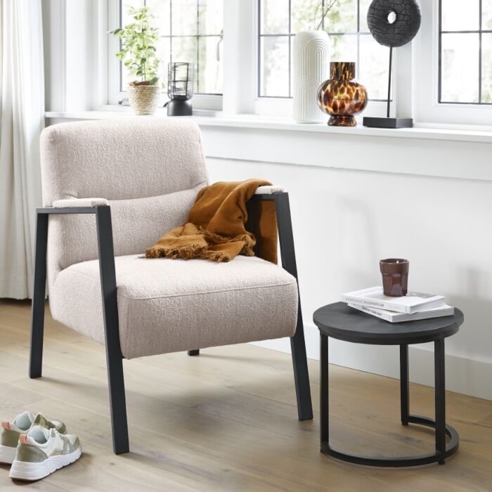 Profijt Meubel Fauteuil Safira beige