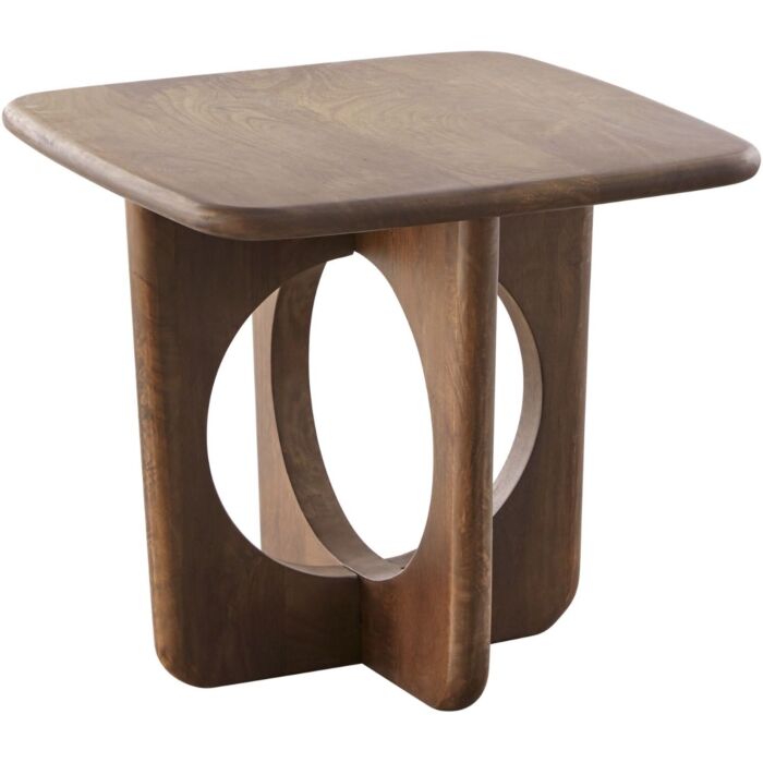 Bijzettafel Aseri 50x50 Bruin