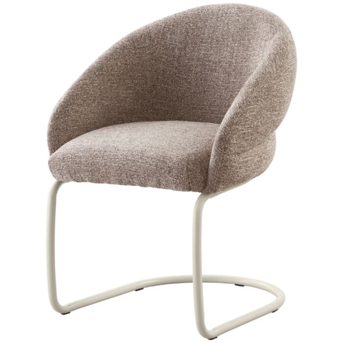 Armstoel Juva Bouclé Bruin
