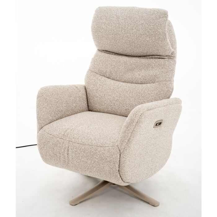 Relaxfauteuil Malmedy Met Beige Poot