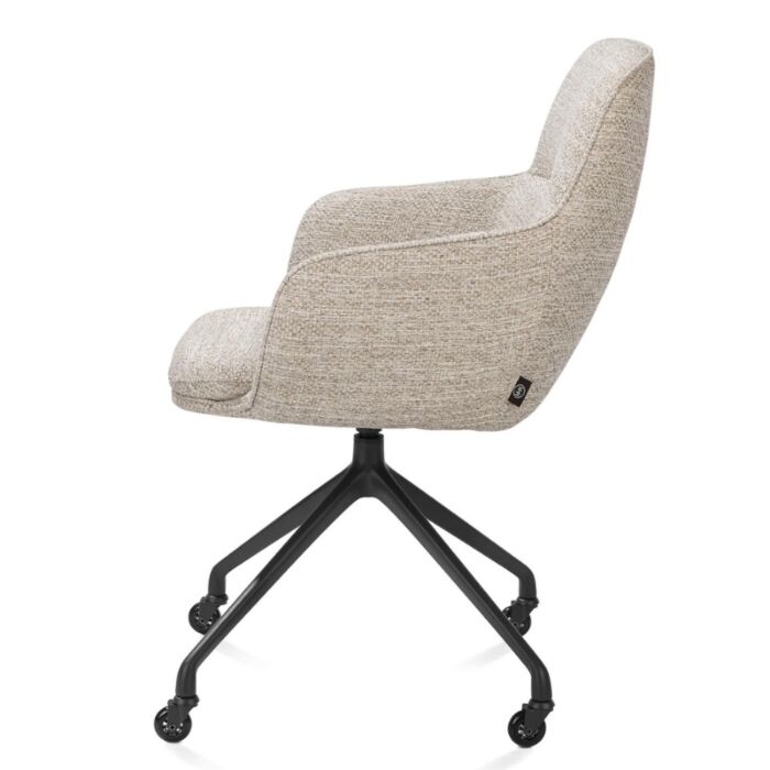 Armstoel Mateo Wielen