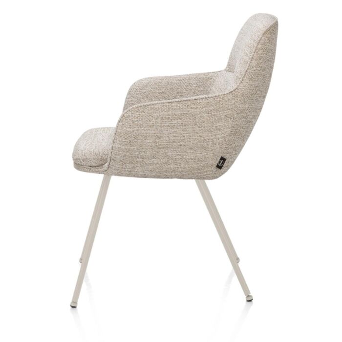 Armstoel Mateo 4 Poten Creme Bellini Creme