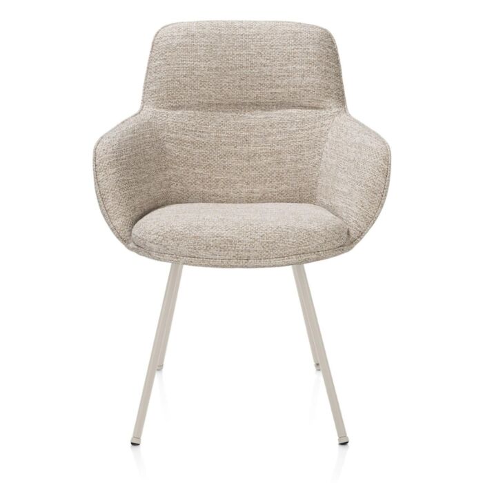 Armstoel Mateo 4 Poten Creme Bellini Creme