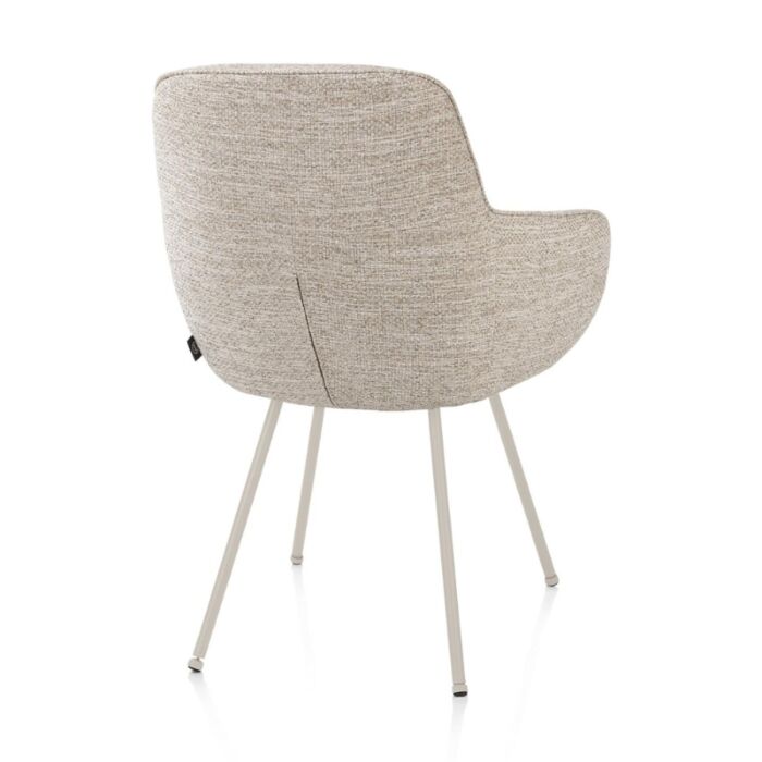 Armstoel Mateo 4 Poten Creme Bellini Creme