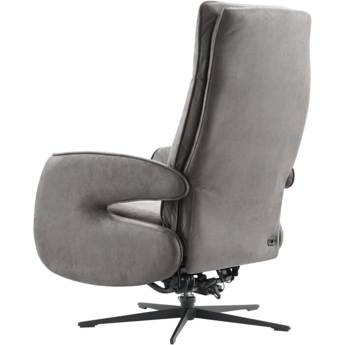 Relaxfauteuil Niland Elektrisch Verstelbaar Grijs