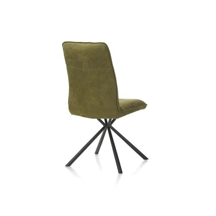 Milva, Eetkamerstoel - Zwart Frame - 4-Poots