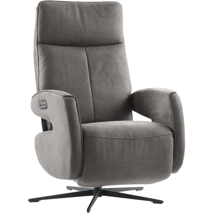 Relaxfauteuil Niland Elektrisch Verstelbaar Grijs
