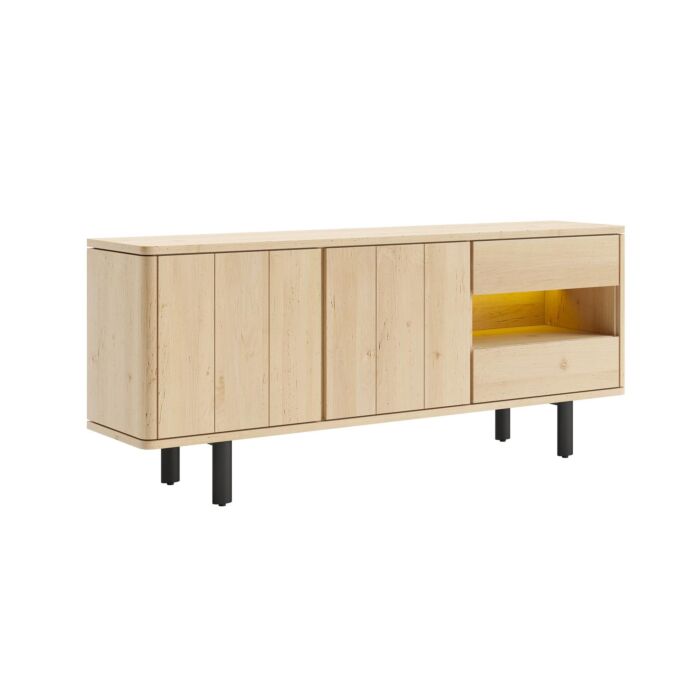 Homestead, Dressoir 190 Cm - 2-Deuren + 2-Laden + 1-Niche (+ LED)