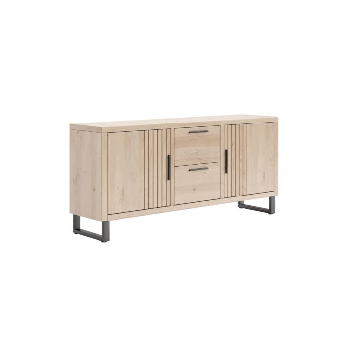 Pavie, Dressoir 175 Cm - 2-Deuren + 2-Laden - Natural