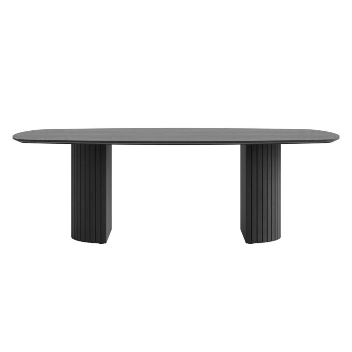 Pavie, Eetkamertafel Ovaal 240 X 120 Cm (Houten Poot) - Castle Black