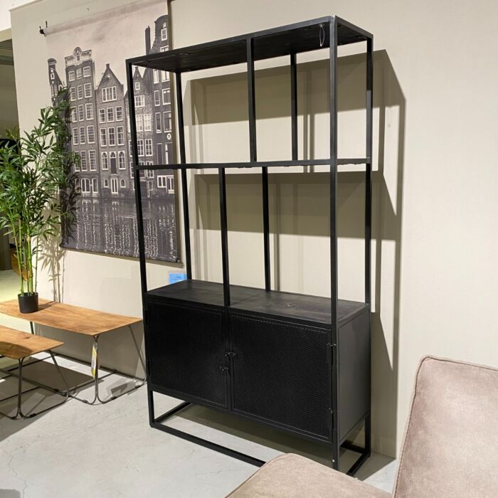 Boekenkast Lagates Black