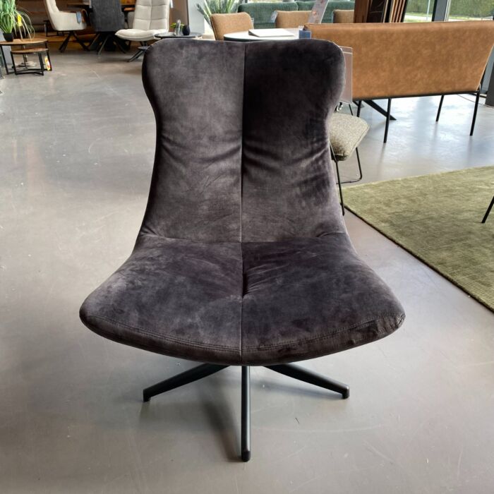 Draaifauteuil Inala Antraciet