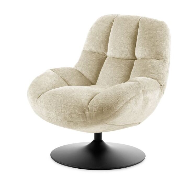 Draaifauteuil Luna white