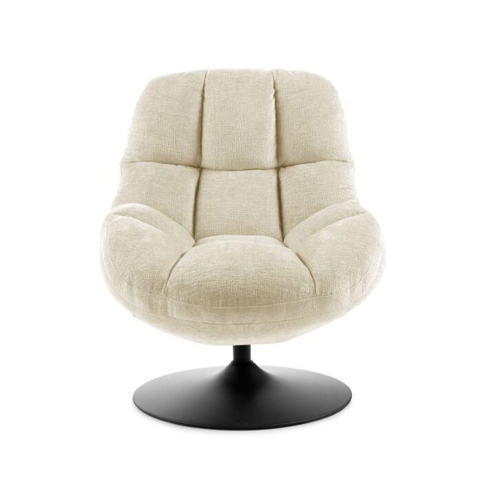 Draaifauteuil Luna white