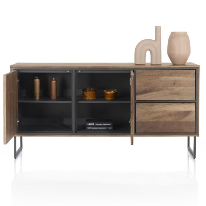 Dressoir Trapani 160 Cm - 2-Deuren + 2-Laden
