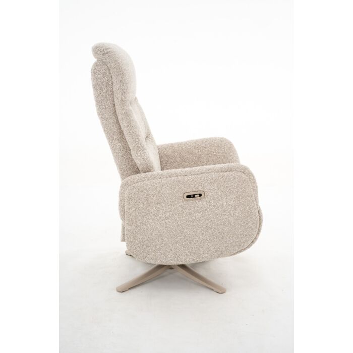 Relaxfauteuil Malmedy Met Beige Poot