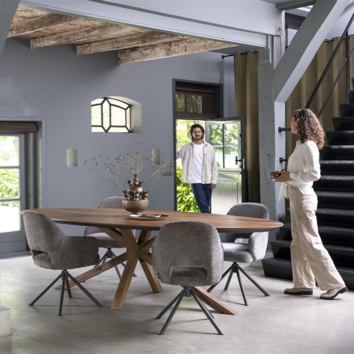 Eetkamertafel Trapani 270 X 120 Cm