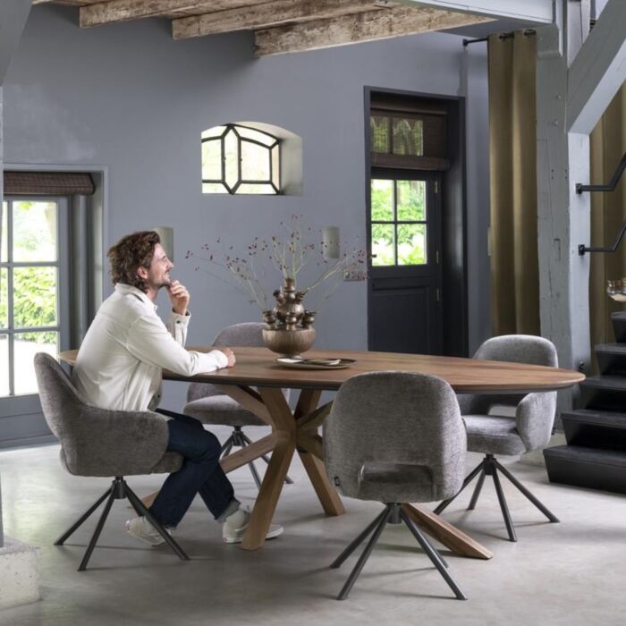 Eetkamertafel Trapani 270 X 120 Cm