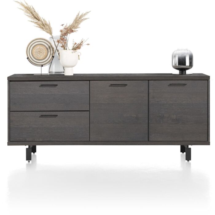 Ridgefield, Dressoir 190 Cm - 2-Deuren + 2-Laden - Castle Antraciet