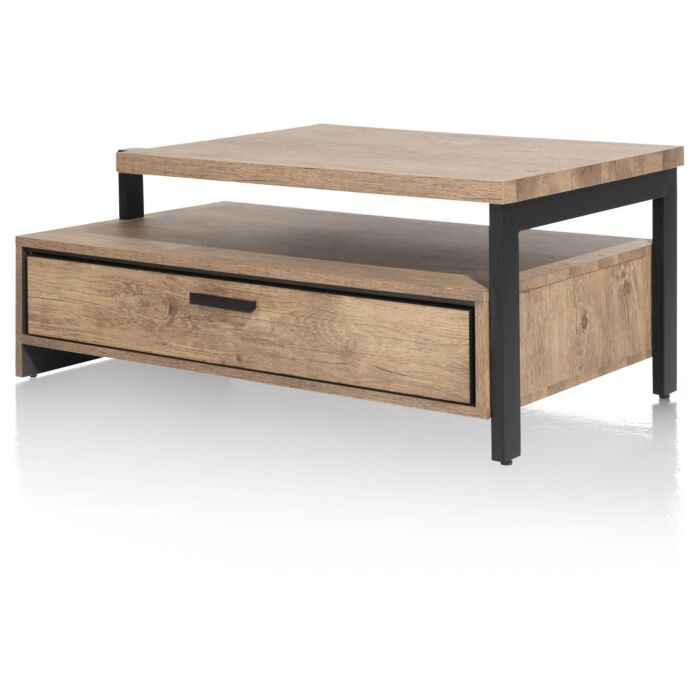 Pavarotti, Salontafel 60 X 110 Cm + 1-Lade T&T + 1-Niche