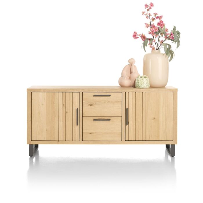 Pavie, Dressoir 175 Cm - 2-Deuren + 2-Laden - Natural