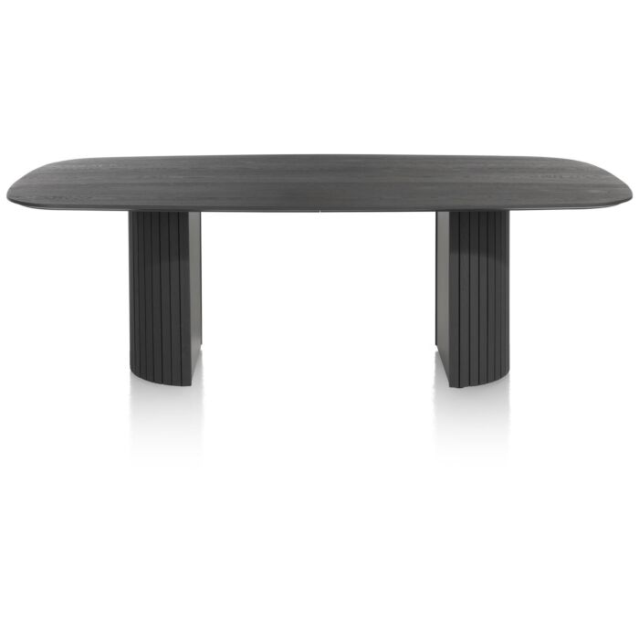 Pavie, Eetkamertafel Ovaal 180 X 120 Cm (Houten Poot) - Castle Black