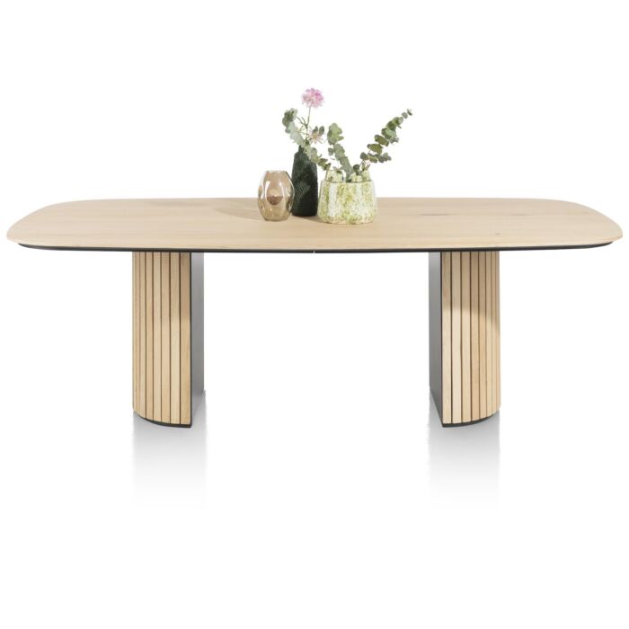 Pavie, Eetkamertafel Ovaal 180 X 120 Cm (Houten Poot) - Natural