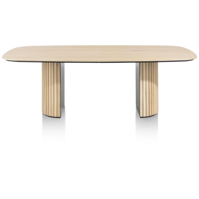 Pavie, Eetkamertafel Ovaal 180 X 120 Cm (Houten Poot) - Natural