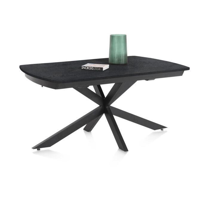 Pavalon, Uitschuiftafel 170 (+ 60) X 100 Cm - Antraciet