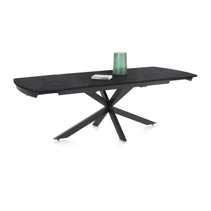 Pavalon, Uitschuiftafel 170 (+ 60) X 100 Cm - Antraciet