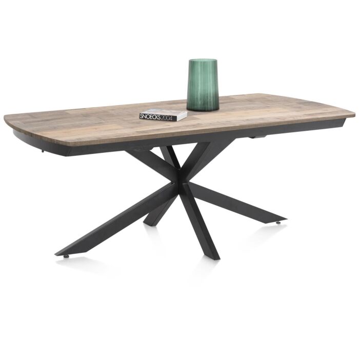 Pavalon, Uitschuiftafel 200 (+ 78) X 100 Cm - Driftwood