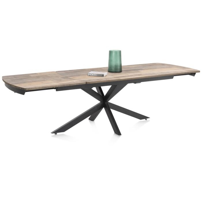 Pavalon, Uitschuiftafel 200 (+ 78) X 100 Cm - Driftwood