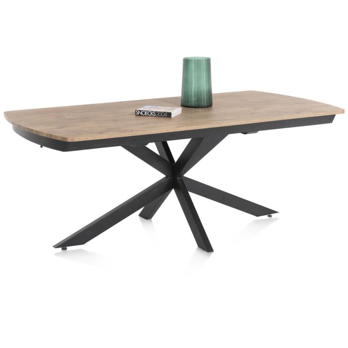 Pavalon, Uitschuiftafel 200 (+ 78) X 100 Cm - Barnwood