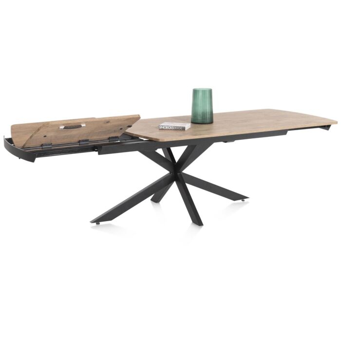 Pavalon, Uitschuiftafel 200 (+ 78) X 100 Cm - Barnwood