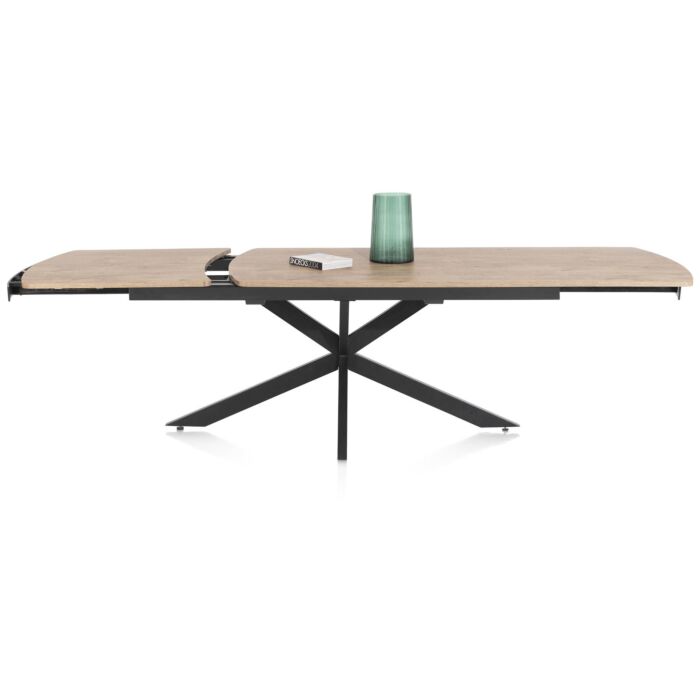 Pavalon, Uitschuiftafel 200 (+ 78) X 100 Cm - Barnwood