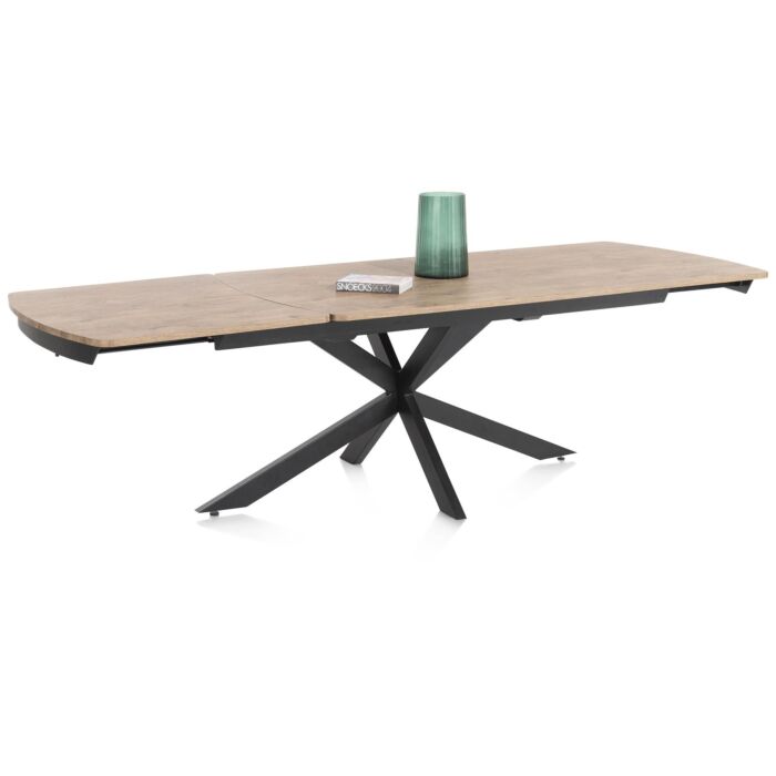 Pavalon, Uitschuiftafel 200 (+ 78) X 100 Cm - Barnwood