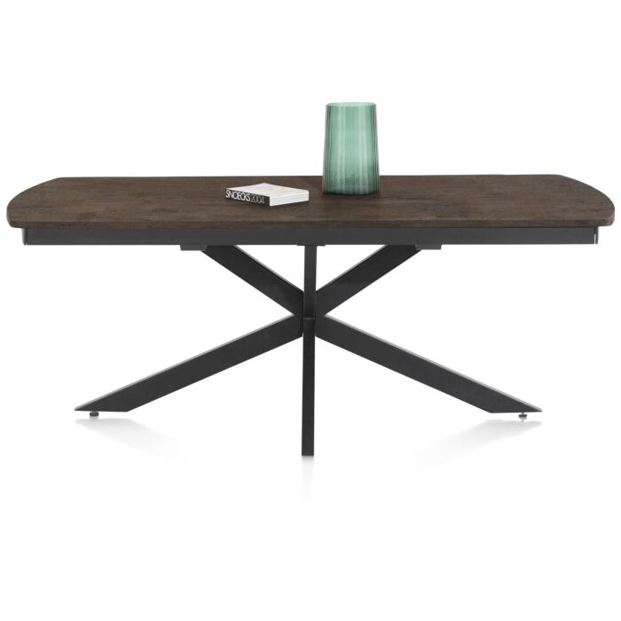 Pavalon, Uitschuiftafel 200 (+ 78) X 100 Cm - Roest