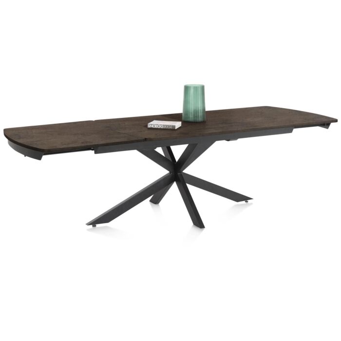 Pavalon, Uitschuiftafel 200 (+ 78) X 100 Cm - Roest