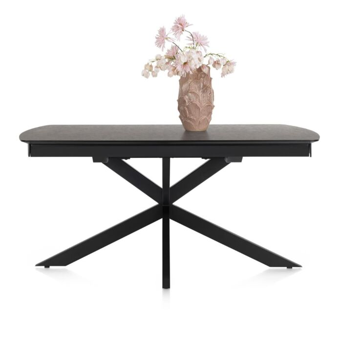 Uitschuiftafel Pavalon 140 (+ 50) X 100 Cm - Antraciet