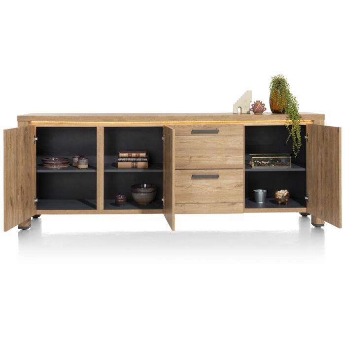 H&H Dressoir Delmonte 230 Cm 