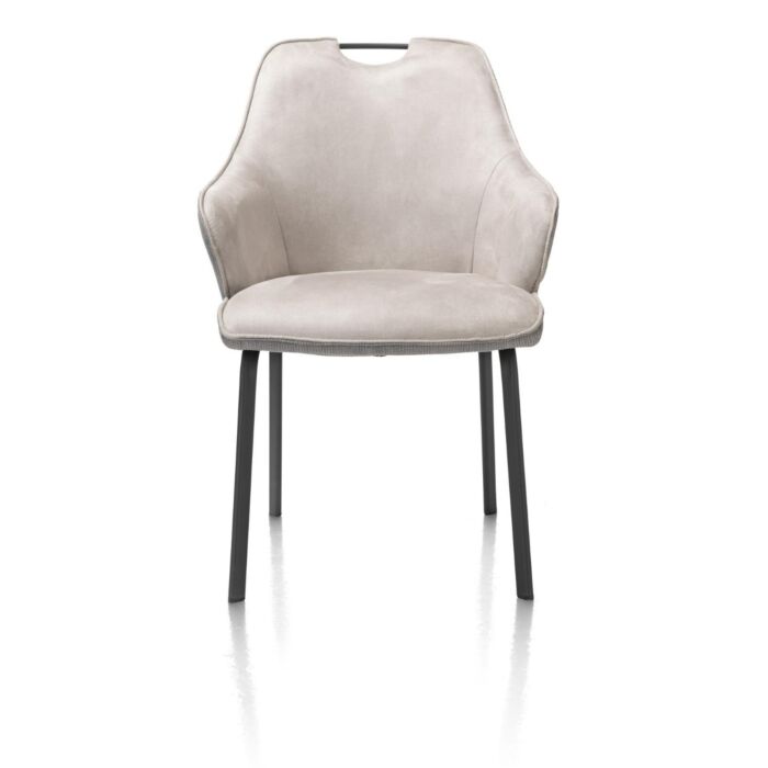 Amadeus, Armstoel - Zwart Frame (ROB) + Greep Bovenin - Combi Maison / Calabria