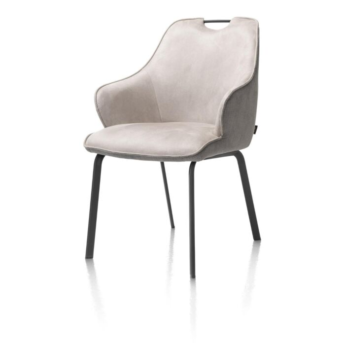 Amadeus, Armstoel - Zwart Frame (ROB) + Greep Bovenin - Combi Maison / Calabria