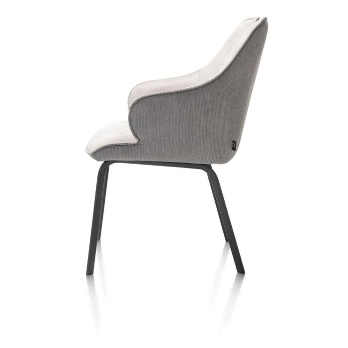 Amadeus, Armstoel - Zwart Frame (ROB) + Greep Bovenin - Combi Maison / Calabria
