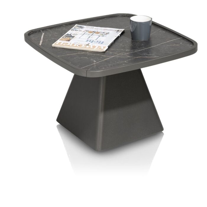 Oskar, Salontafel 60 X 60 Cm - HPL - Onyx
