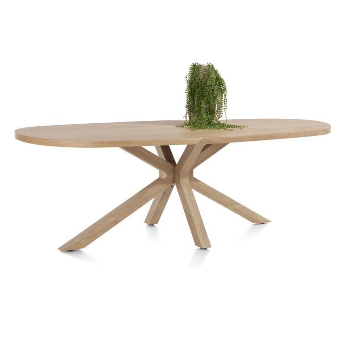 Eetkamertafel Nyborg 210 X 110 Deens Ovaal 