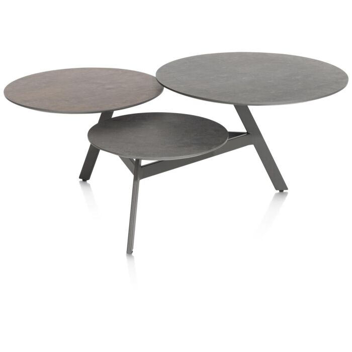Raj, Salontafel Draaibaar - Ca. 120 X 100 Cm - Primo Laminato