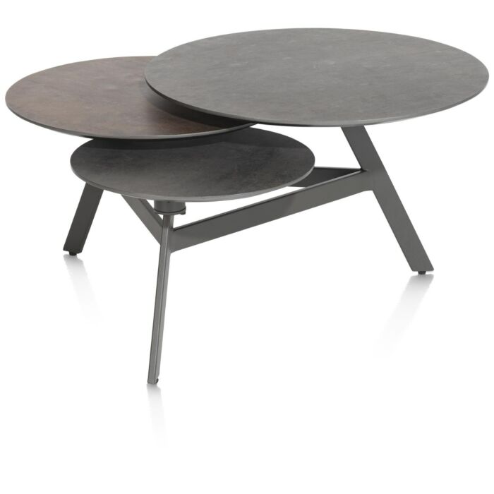 Raj, Salontafel Draaibaar - Ca. 120 X 100 Cm - Primo Laminato